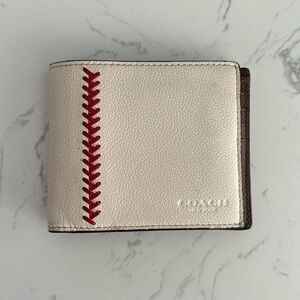 Coach Baseball Wallet